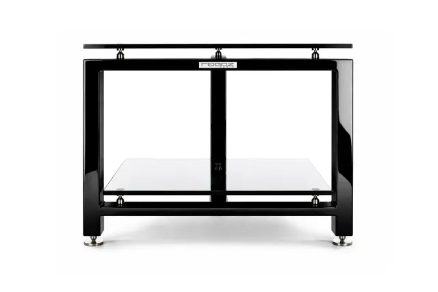 Rogoz Audio 3QB2 hi-fi-bord grafitglas to niveauer