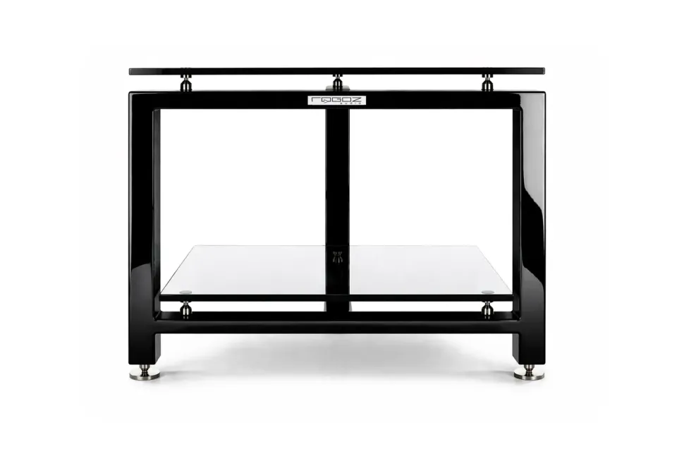 Rogoz Audio 3QB2 hi-fi-bord grafitglas to niveauer