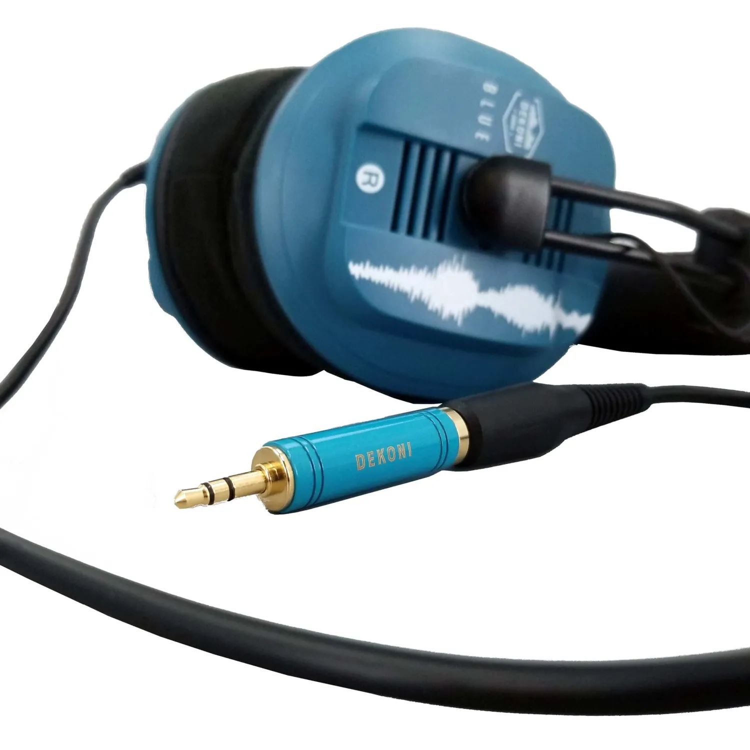 Dekoni Blue hovedtelefonadapter 6,3 til 3,5 mm