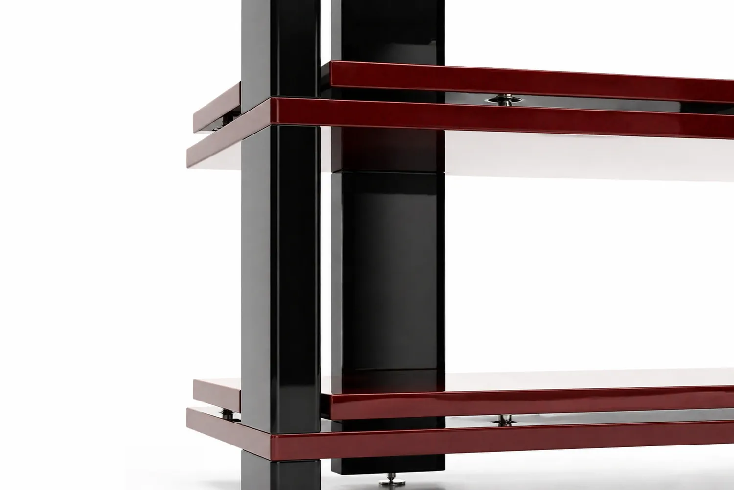 Rogoz Audio 3RP3/BBS vibrationsrack Concert Burgundy 3 niveauer