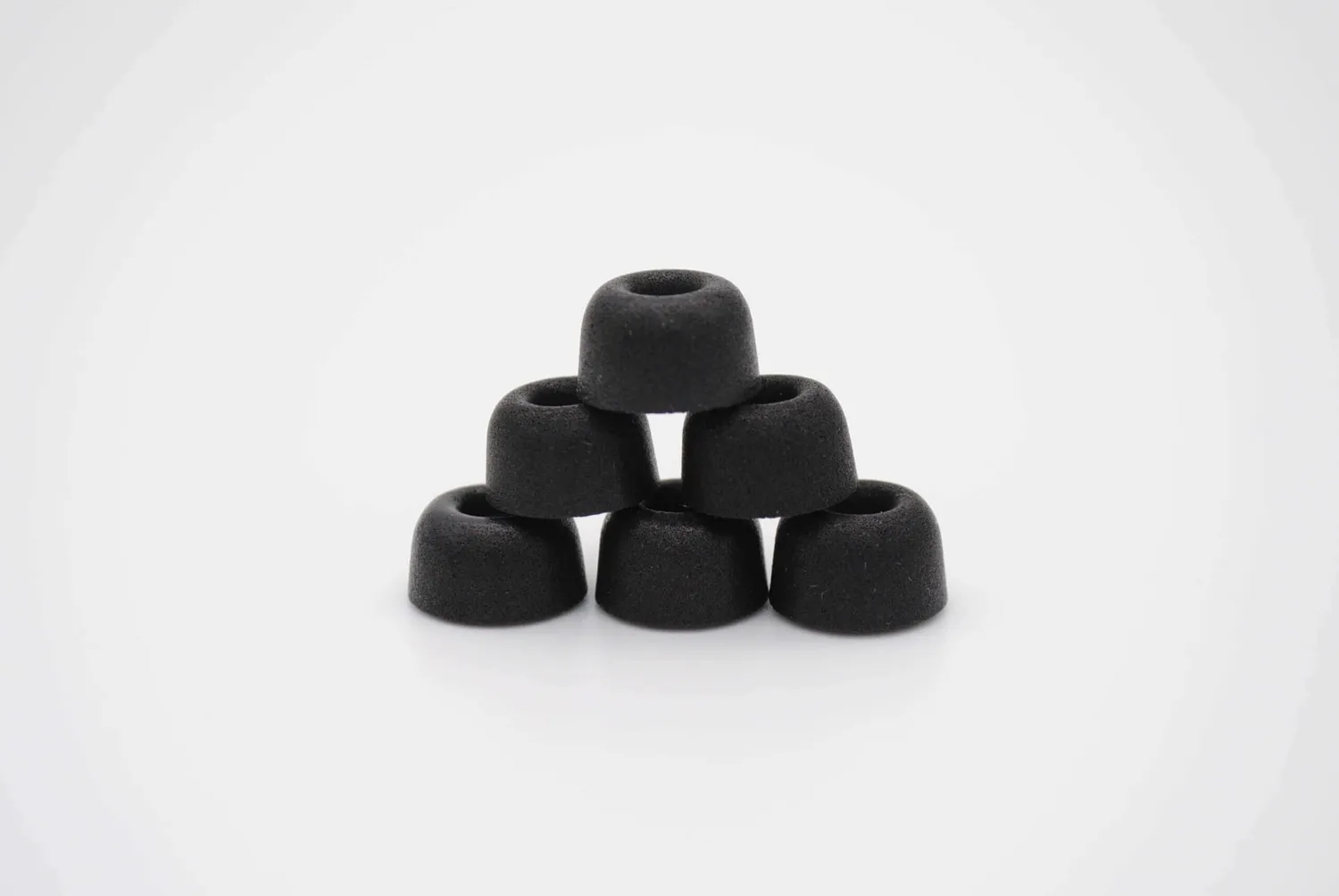 Dekoni Bulletz øretips til true wireless sort Sample Pack memory foam