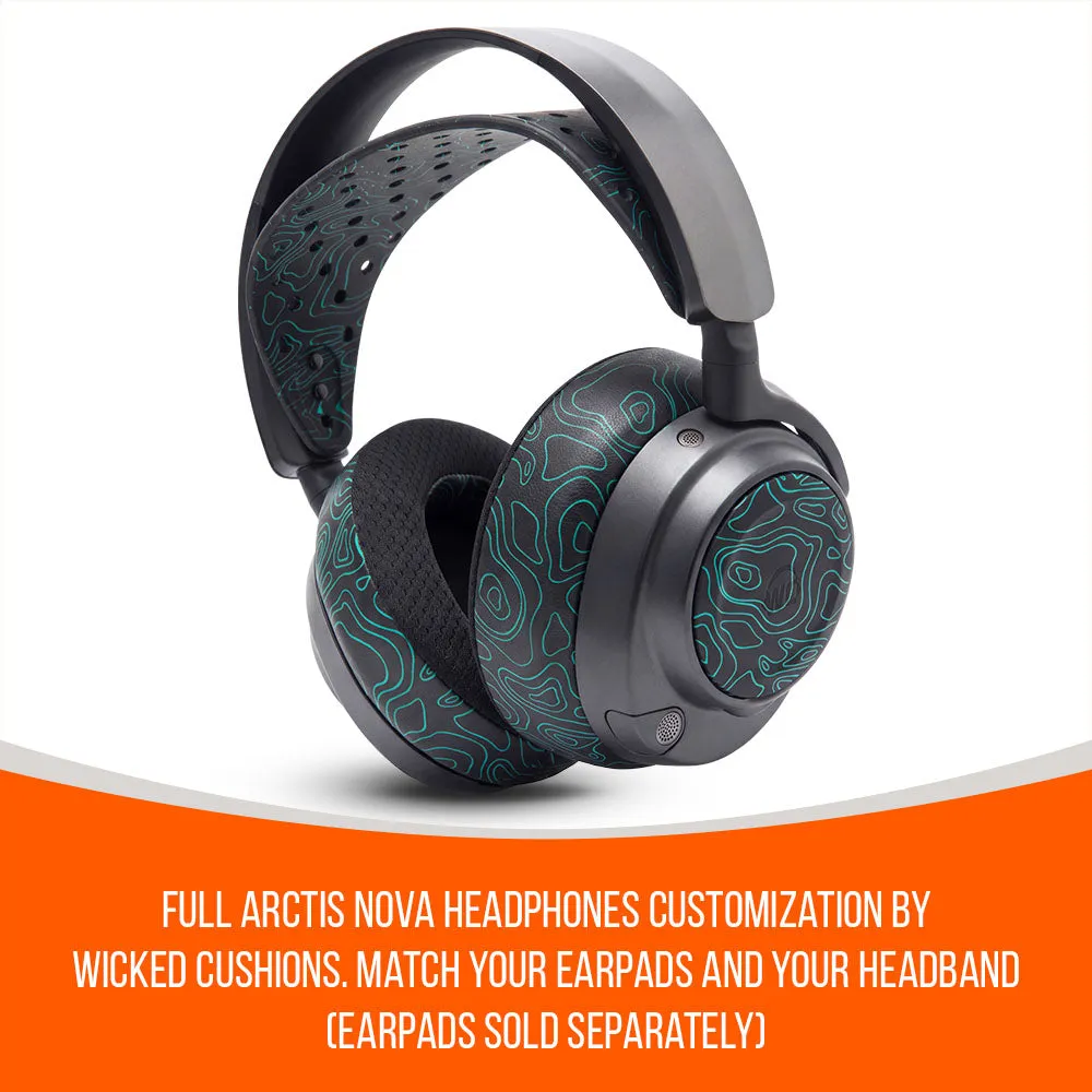 Wicked Cushions WC HeadbandZ Arctis Nova V2 hovedbøjle FrankP bred silikone
