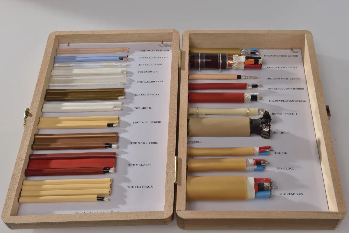 A. J. van den Hul Cable Sample Box kabelprøveæske