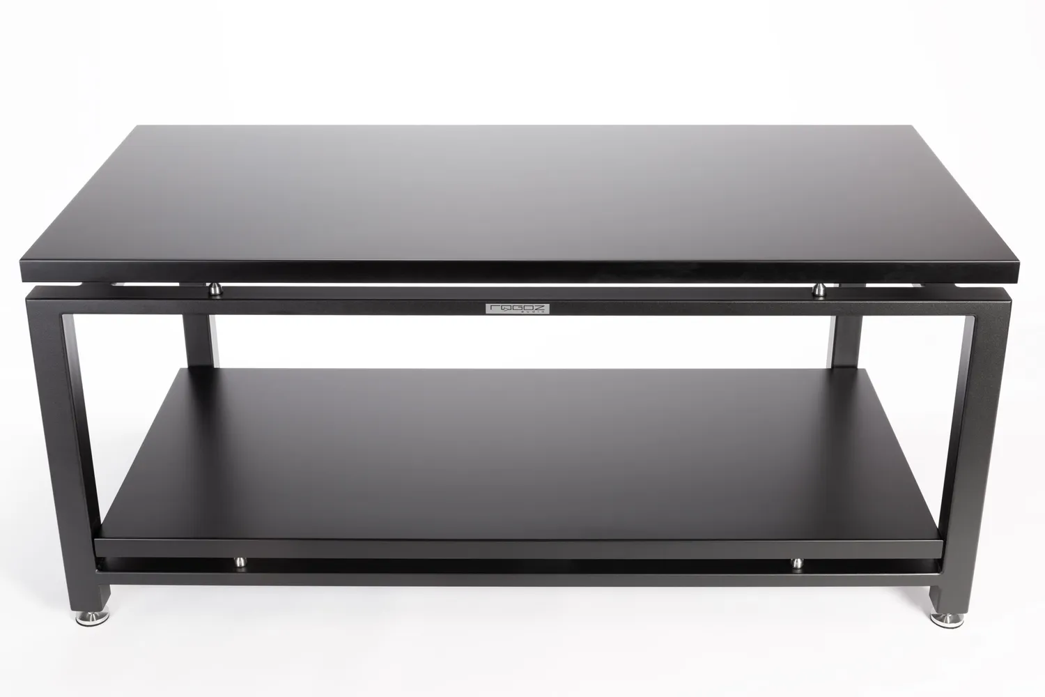 Rogoz Audio 4QB2 MKII hifi-rack 2 niveauer sort vibrationsdæmpende
