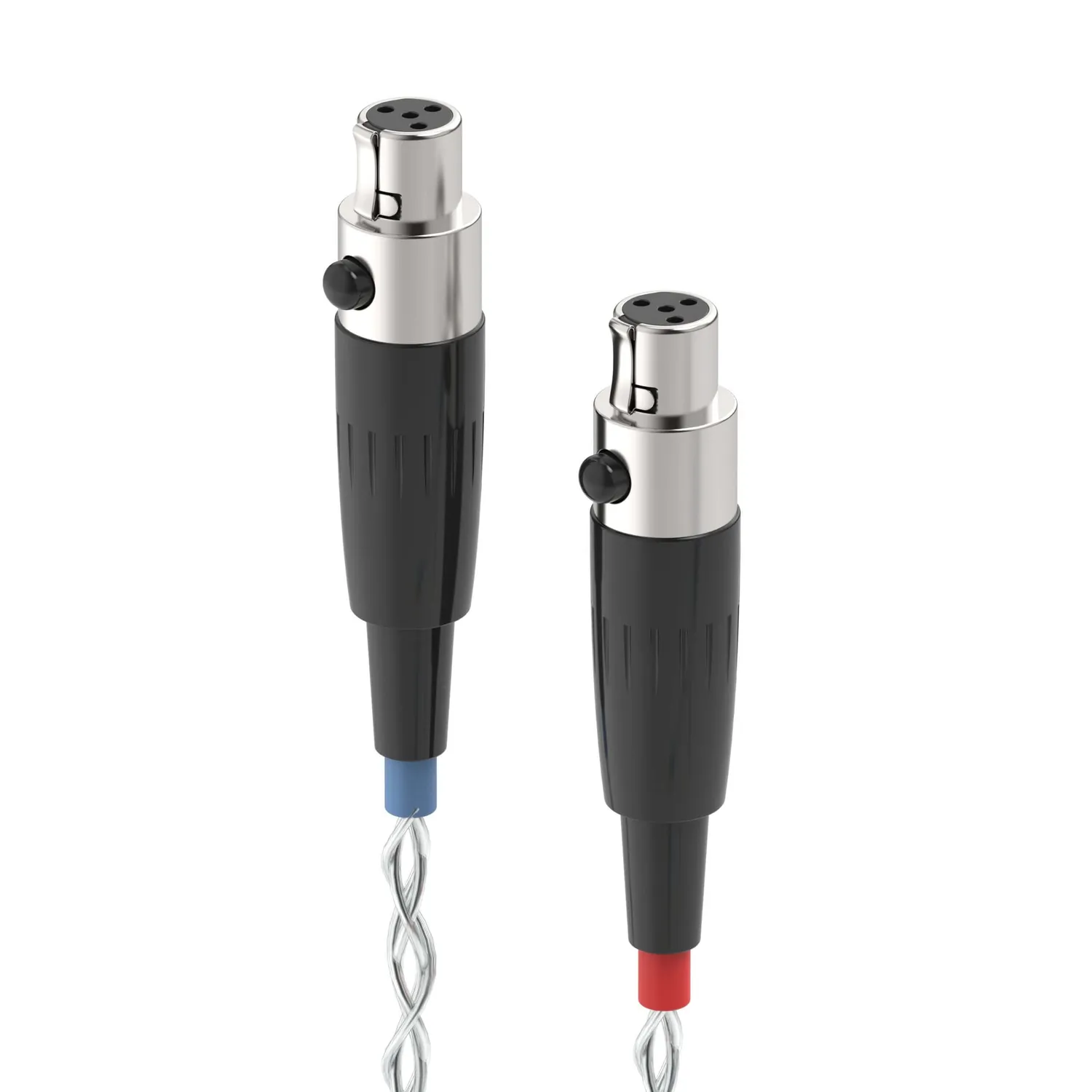 Dekoni Ensemble 1/4" 64" flettet hovedtelefonkabel 4-pin mini XLR