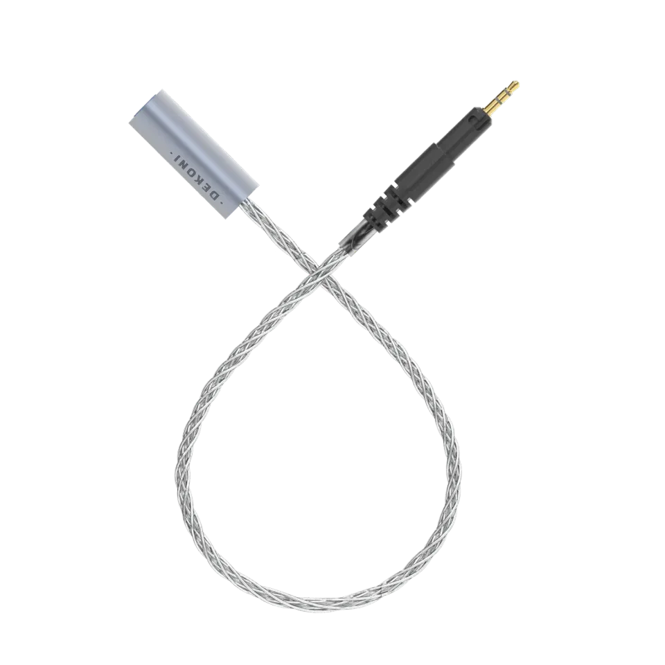 Dekoni Post-Split sølvflettet kabel til ATH-M