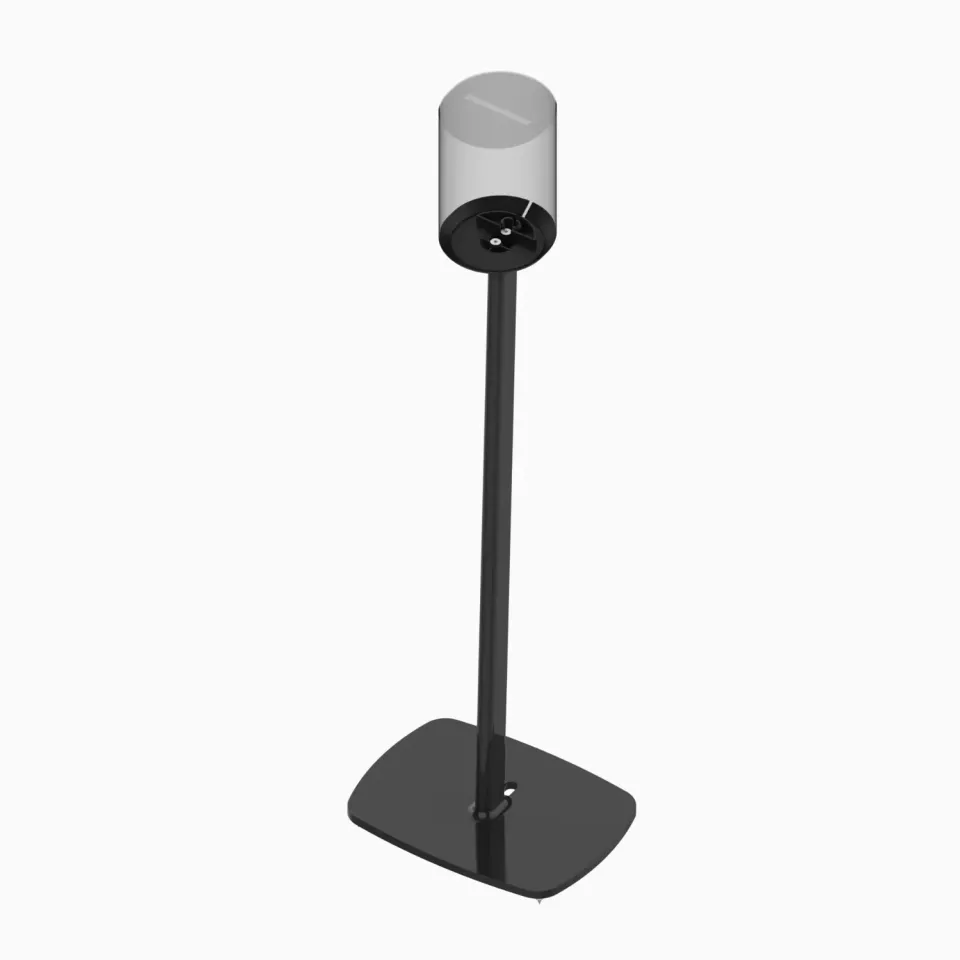 Flexson Sonos Era 100 gulvstander sort med kabelskjuler