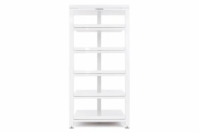 Rogoz Audio 3QB6 hifi-rack 6 niveauer hvid vibrationsdæmpende