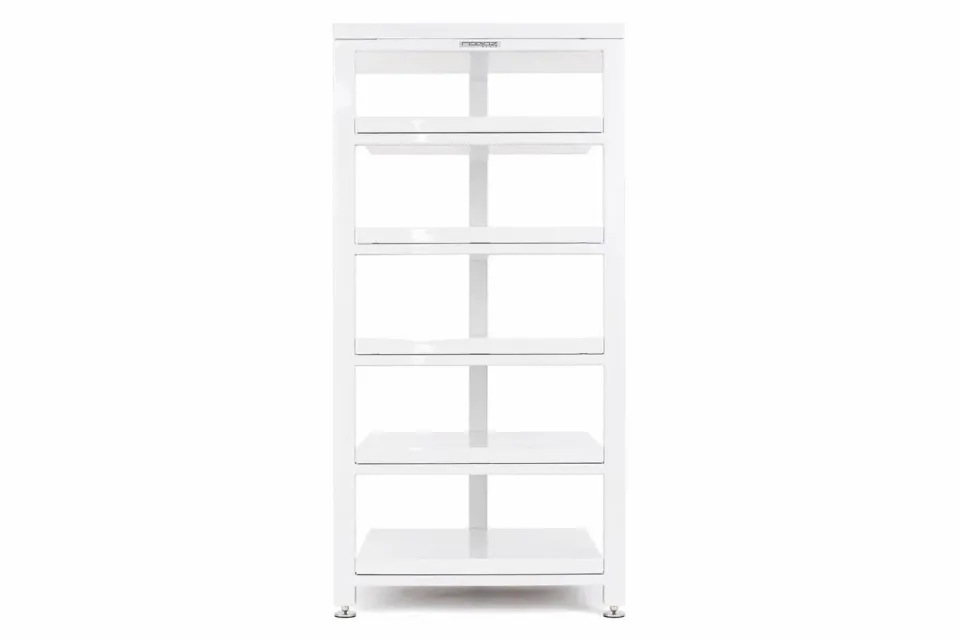 Rogoz Audio 3QB6 hifi-rack 6 niveauer hvid vibrationsdæmpende