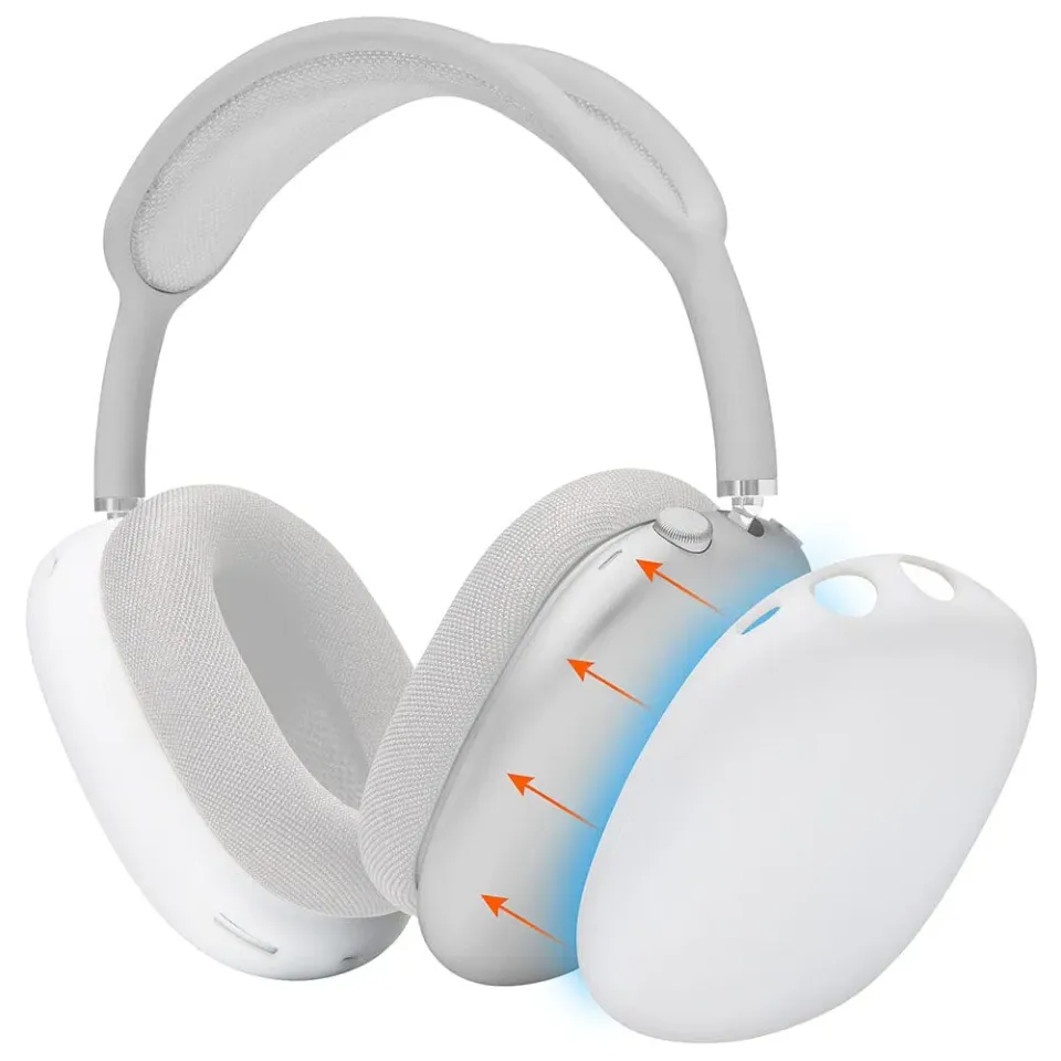 Wicked Cushions WC ShellZ Max cover til AirPods Max sort silikone