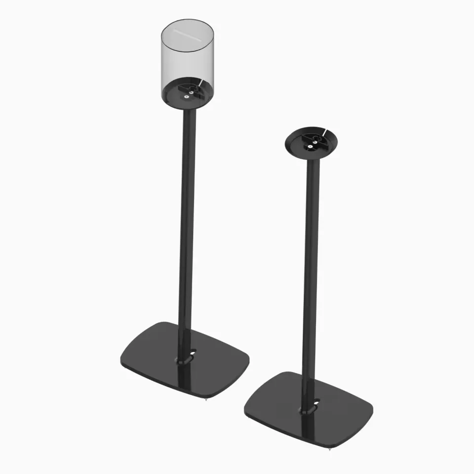 Flexson Sonos Era 100 Floor Stand gulvstand sort par med forlængerkabler