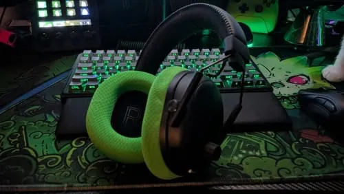 Wicked Cushions WC FreeZe Blackshark V3 Pro ørepuder, sorte, kølende gel