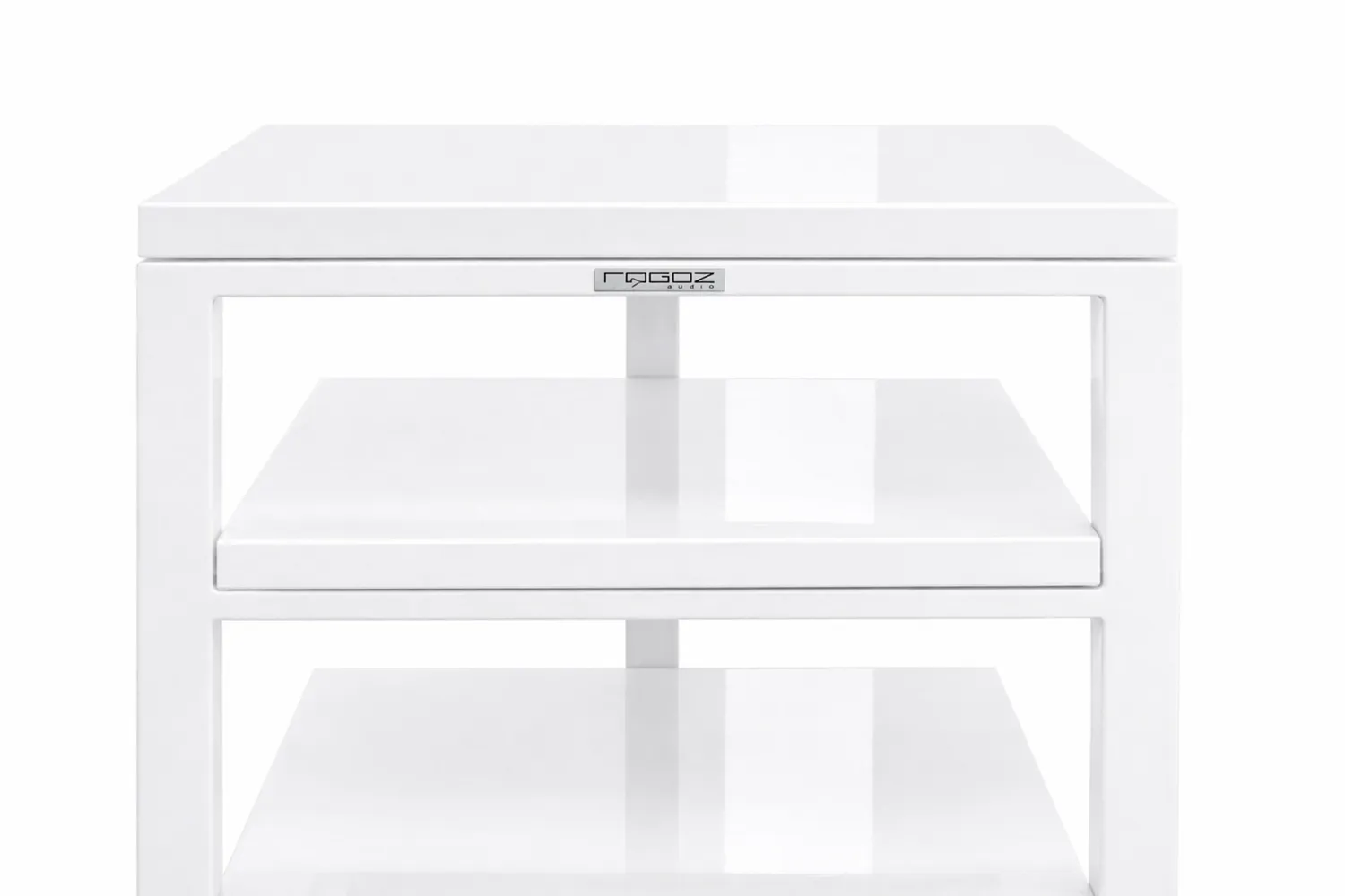 Rogoz Audio 3QB6 hifi-rack 6 niveauer hvid vibrationsdæmpende