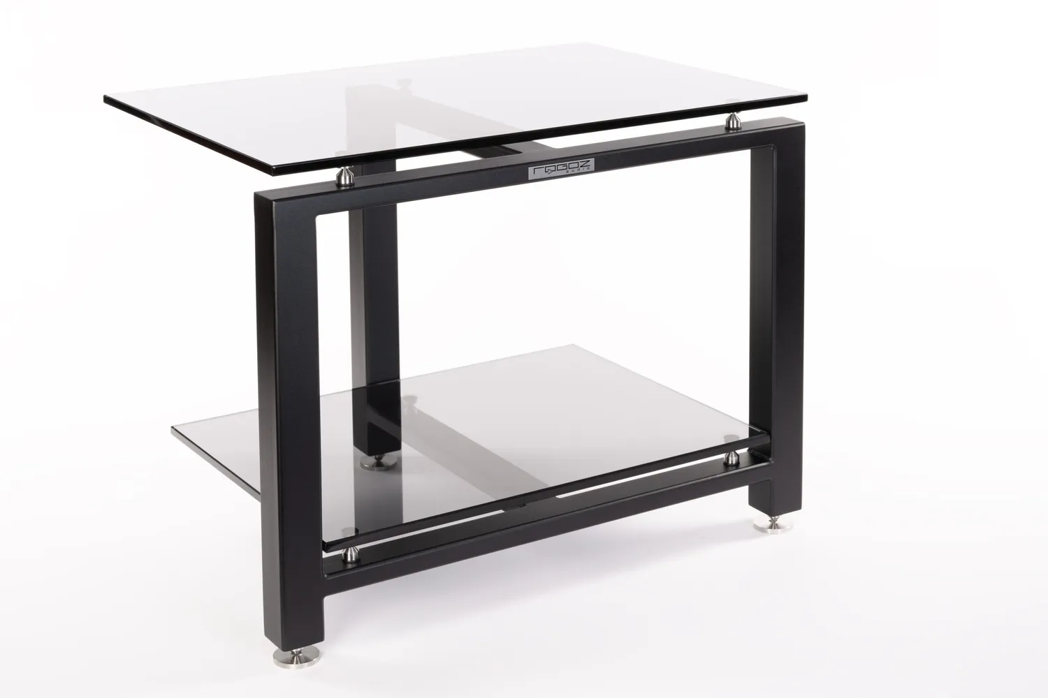 Rogoz Audio 3QB2 hi-fi-bord grafitglas to niveauer